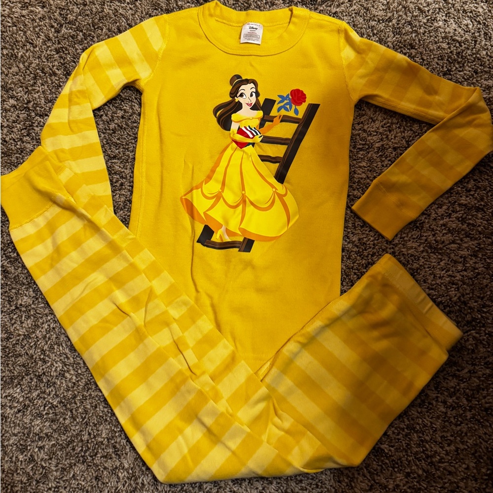Hanna Andersson Princess Belle Pajama Set